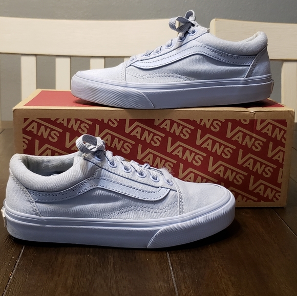 vans bleu pastel